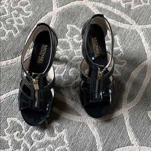 Michael kors heels! Worn once in perfect condition